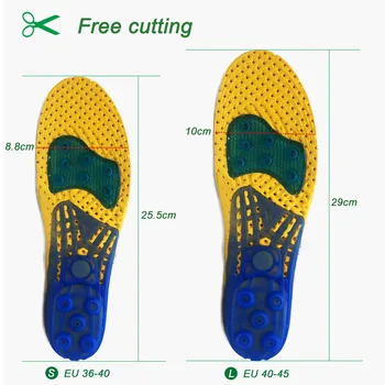 EVA Pavasario silikono vienintelis vidpadis vienodo kojų orthotic vidpadžiai arka parama ortopedijos įdėklai Padų Fascitas,Kojų Skausmas,pėdų priežiūros
