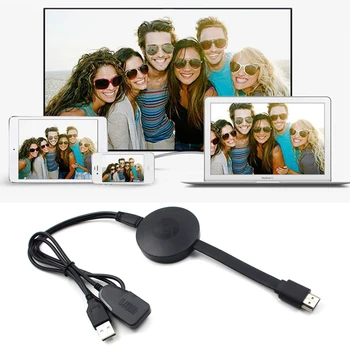 1080P HD G2 TV Stick Nešiojamos Belaidžio WiFi Ekranas Dongle TV Imtuvas USB HDMI HDTV Ekranas Dongle TV Stick, Skirtą 