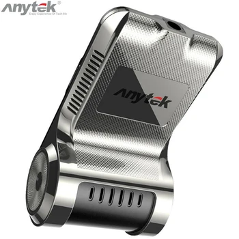 Anytek X28 1080P FHD Objektyvas WiFi ADAS Automobilių DVR Brūkšnys Kamera, Built-in G-jutiklis, Vaizdo magnetofoną, Automobilį Brūkšnys Kamera, Automobilių Reikmenys