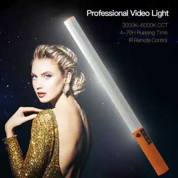 Naujai Nešiojamas Delninis Selfie Užpildyti švelnios Šviesos Ryškumas Reguliuojamas LED Lempos Vaizdo Nuotraukų Fotografavimo Šviesos Lazdelės Su Nuotolinio