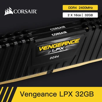 CORSAIR Vengeance RAM Atminties LPX 4GB 8GB 16GB 32GB DDR4 PC4 2400Mhz 2666Mhz memoria ddr4 ram Modulis KOMPIUTERYJE RAM Memory DIMM