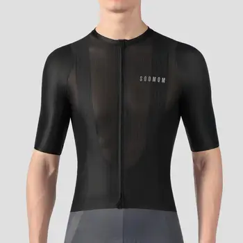 2020 lengvas aero Jersey Geriausios kokybės trumpas rankovės dviračių marškinėliai Pro Race Fit dviračių Džersis Akies priekyje, Greitas pristatymas