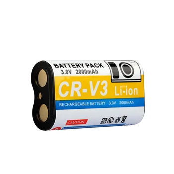 1pc CR-V3 CRV3 2000mah Li-ion Fotoaparatas Kodak, Baterija C340 C310 C530 C875 C743 DX6340 C360 C433 D4104