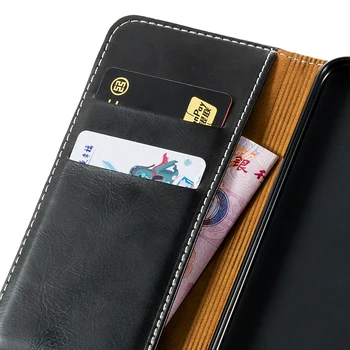 PU Odos Telefoną Atveju Xiaomi Redmi 9C Redmi 9C NFC Flip Case For Xiaomi Redmi 9 Indija Versija Atveju Minkštas Silikoninis Galinio Dangtelio