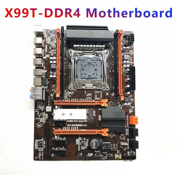 X99 Plokštė DDR4 LGA 2011-3 Palaiko 4X 32G už E5 2650V3 2680V3 2620 V3 2011-V3 Procesorius