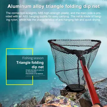 Žvejybos Ju Žvejybos Lankstymo Ju Išleidimo Lengvas Paukščių Aliuminio Lydinio Žuvų Sugavimo Išardomi Žvejybos graibštas