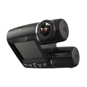 1080P Full HD Dual PTZ Automobilio Kamera su 2 colių TFT LCD Ekranas su Dual Camera Įrašymo Paramos ir G-Sensorius Avarijos Nustatymo