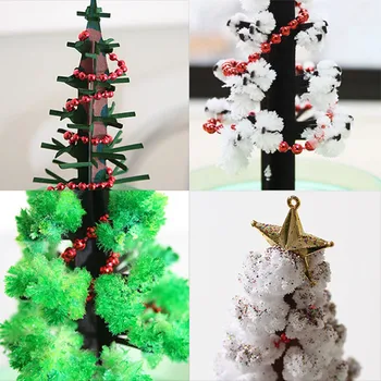 Kūrybos vyšnių medžio kristalų Kalėdų medžio, popieriaus, medžio žiedų magija medžio darbastalio apdaila siųsti vaikų žaislas dovanos
