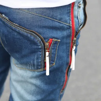Batmo 2019 naują atvykimo aukštos kokybės atsitiktinis slim elastiniai džinsai vyrams ,vyriški pieštuku kelnes,liesas džinsus vyrams 8638