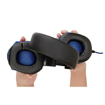 Triukšmo Panaikinimo 3.5 mm Jack Žaidėjus Laidinė laisvų Rankų įranga Vyrų Over-Ear PC Žaidimų Ausinės Su Mikrofonu X-box PS4 fone de ouvido