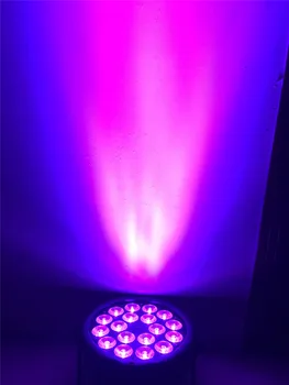 18X12 M RGBW 4in1 16 Bitų Tamsos LED Lattine Par luce Della Fase Della Discoteca del DJ di Illuminazione DMX512 4/8CH