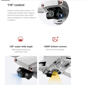 2020 naujas L106 Pro 6K Ultra HD dual camera drone GPS 4K 5G WIFI dėžė, 3-ašis PTZ brushless variklio skrydžio trukmė 28 min