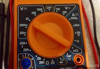 Kišeninis skaitmeninis multimetras ammeter voltmeter ohmmeter auto automobilis, mašina, namų universalus testeris dabartinis pardavimo iš rusijos 660-005