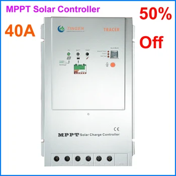 50% Nuolaida EPsolar OEM MPPT saulės sistemos įkrovimo valdiklis 40A 12v24v saulės reguliatorius Bandomųjų 4210RN valdiklis saulės įkroviklis 40amp