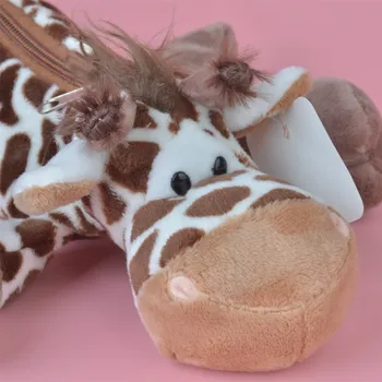 žirafa Rašiklis, Dėklas Pieštukų Dėžutė Rašymo Atveju Studentai Animacinių filmų Gyvūnų Pliušiniai Žaislai Vaiko Gimtadienio dovana Monetos Rankinėje Mokyklos Reikmenys