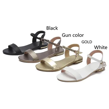 MoonMeek Dydis 34-46 Naujų 2020 m. natūralios odos sandalai moterims, batai, kalnų krištolas moterų vasarą butas sandalai moteriški laisvalaikio bateliai