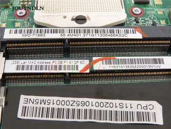 JOUTNDLN LENOVO Z570 ORIGINALI NEŠIOJAMOJO kompiuterio motininė PLOKŠTĖ PGA989 HM65 DDR3 11S11013530 LA57 10254-2 48.4IH01.021