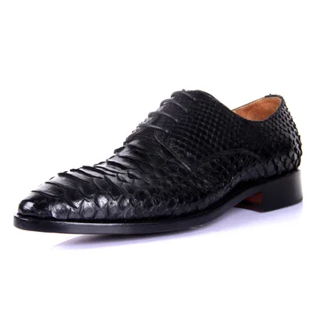 Boutique vyriški odiniai batai Aukso python odos džentelmenas, suknelė, batai, rankų darbo batus pagal užsakymą