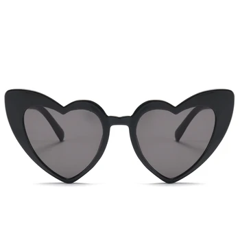 Peekaboo meilė širdies akiniai nuo saulės moterims katės akių 
