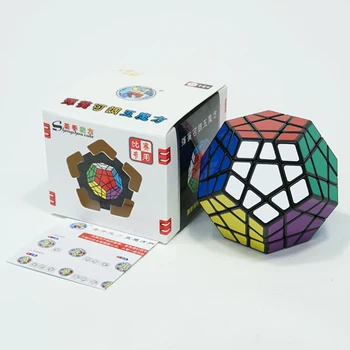 Shengshou Megaminxeds 2x2 3x3 4x4 5x5 6x6 7x7 Magijos Kubo Greičio Įspūdį Kubeliai stickerless Cubo magico žaislai profesinės 12 pusių c