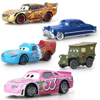 Cars Disney Pixar Automobilių Snarglys Lazdele Dj Wingo Metalo Diecast Žaislas Automobilis 1:55 Prarasti Prekės Ženklo Naujų Akcijų Žaislai 0-12 Mėnesių