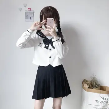 Studentų uniformų japonijos mokyklinę uniformą Japonija ir Pietų Korėja sailor kostiumas, kostiumai anime COS Japonija akademinės mokyklos moterų rinkiniai