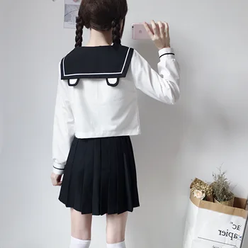 Studentų uniformų japonijos mokyklinę uniformą Japonija ir Pietų Korėja sailor kostiumas, kostiumai anime COS Japonija akademinės mokyklos moterų rinkiniai