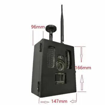 4G BL480LP Medžioklės Kamera, Lauko Infraraudonųjų spindulių Skautų GPS/SMTP/FTP Wildcamera Foto Spąstus Takas Paslėptas Medžiotojas Kamera, Naktinis Matymas