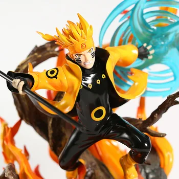 Naruto Shippuden Uzumaki Naruto Ootutuki Hagoromo Rasengan su Šviesos GK Statula Kolekcines Pav Modelis Žaislas