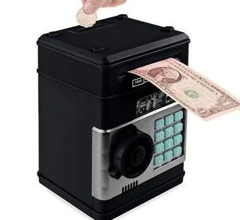 Elektroninių piggy bank ATM slaptažodį taupyklė pinigų monetomis sutaupyti lauke banko BANKOMATŲ seifai kortelės WF1109