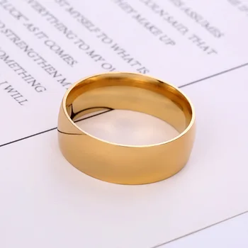 Nerūdijančio Plieno Lankinio Mados 2020 M. Naujas Stiliaus Žiedas Vyrų Žiedas