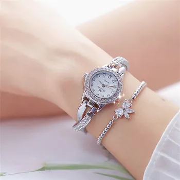 BS Karšto Prabanga Kvarciniai rankiniai laikrodžiai Moterims Vandeniui Lydinio Apyrankė Laikrodis Kilnus Spalvingas Lady Žiūrėti Montre Femme Reloj Mujer W5