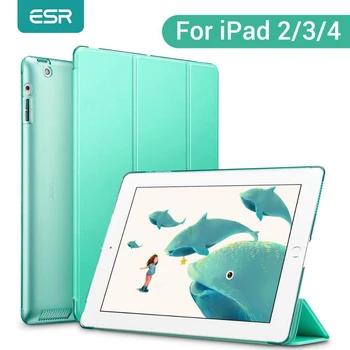 ESR Case for iPad 2 3 4 Auto Sleep/ Wake Up PU Odos, 
