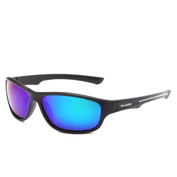 Prekės ženklo Dizainas Poliarizuoti Akiniai nuo saulės Vyrams Aikštės Danga, Vairavimo Sunglass Vyrų Derliaus Saulės Akiniai UV400 Atspalvių oculos de sol