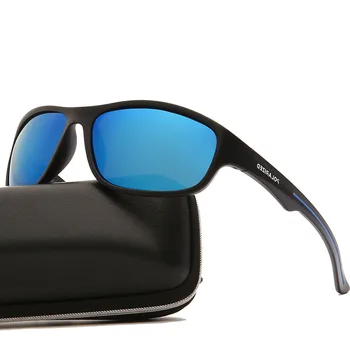 Prekės ženklo Dizainas Poliarizuoti Akiniai nuo saulės Vyrams Aikštės Danga, Vairavimo Sunglass Vyrų Derliaus Saulės Akiniai UV400 Atspalvių oculos de sol