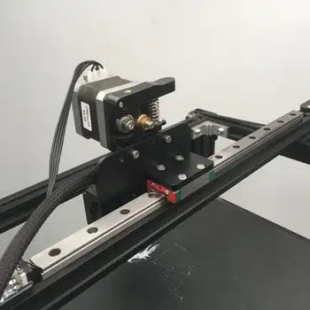 Funssor ender 5 Plius Creality 3D spausdintuvas X ašies linijinis geležinkelių BMG ekstruderiu tiesiogine pavara upgrade kit 1.75 mm MGN12H linijinis mod