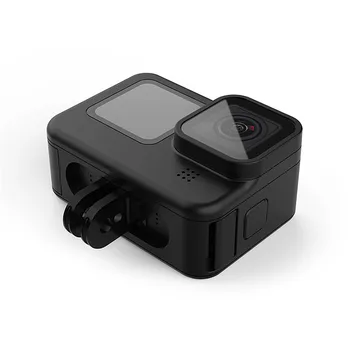 Dual Port 1/4 Sriegis Skylę Bazės Sąsają Lankstymo Adapteriai GoPro Hero 9 Veiksmų Fotoaparato Priedai