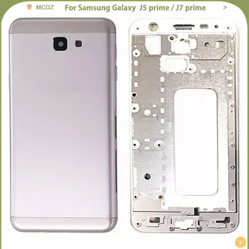 Naujos Baterijos Dangtelis Skirtas Samsung Galaxy J5 pagrindinis / J7 premjero Visą Būsto Vidurio Bezel galinės Durys+Artimųjų Rėmelį