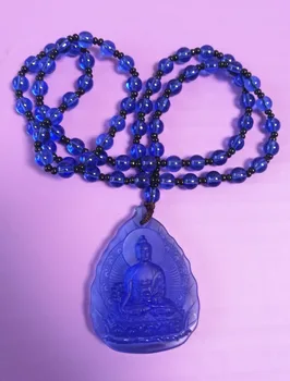 2VNT Graikų-Budistų kišenėje kelionės efektyvių Talismanas Saugos Geltona Jambhala Medicinos budos Kristalų Pakabukas Budistų Amuletas