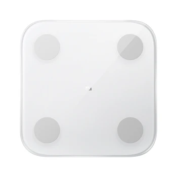 Originalus Xiaomi Mi Smart Kūno Riebalų Skalė 2 Svertis Su Mifit APP ir Kūno Sudėties Paslėptas LED Skaitmeninis Ekranas Didelis FeetPad