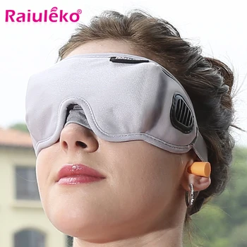 Miego Kaukę, Reguliuojamas Kvėpuojantis 3D Kelionės Eyeshade Poilsio Servetėlės Artefaktas Švelni Akių Kaukė Miego Padengti Anti-nemiga