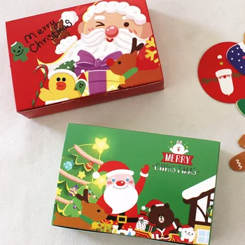 Kalėdų Pakuotės, Dėžutės, Dovanų Pakavimo Dėžutės Dėžutė popierinė Dėžutė Dovanų Kepimo Slapukas Saldainiukas