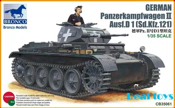 Bronco modelis CB35061 1/35 Panzerkampfwagen II Ausf D 1(Sd Kfz 121) plastikiniai modelis rinkinys plastiko modelio rinkinys