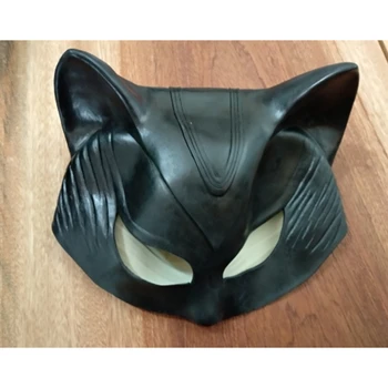 Latekso Catwoman Kaukės, Cosplay Kostiumai, moteris Helovinas Šalis suaugusiųjų Juoda Kauke