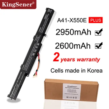 KingSener A41-X550E Nešiojamas Baterija ASUS K550D K550DP D451V X550DP X550D F550D R752LJ R752LD R752LB R752M R752L R751J P750L