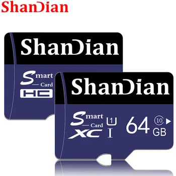 Didelės Spartos Orange SHANDIAN TF Kortelė 16GB/32GB/64GB Class 10 Atminties Kortelė TF 4GB/8GB Smart TF Kortelės Atnaujinimas Telefonams, Atminties Kortelės