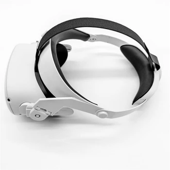 Patogus Virtualios Realybės Akinių Lankelis Reguliuojamas Galvos Dirželis Oculus Quest2 VR Akiniai
