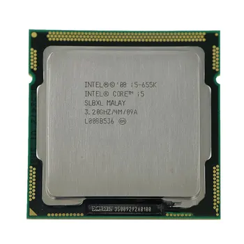 Intel Core I5-655K CPU 3.2 G 4M 2 Core, 4 Thread LGA1156 Procesorius