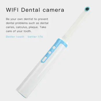 2MP Burnos, Dantų WiFi HD Intraoral Endoskopą Belaidžio Dantų Kamera 8 LED Žibintai
