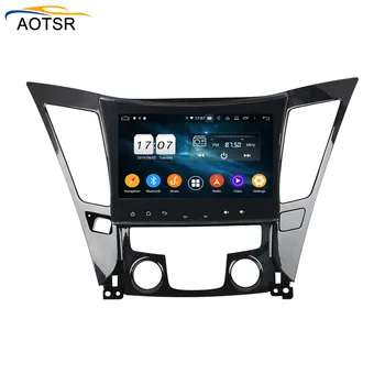 4+64 Android 9.0 Automobilių navigacijos dvd Grotuvas Hyundai Sonata 2011-m. gps radijas stereo automobilio multimedijos grotuvas dvd Wifi headunit